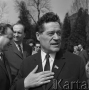 1971, Polska.
Aleksiej Szitikow - przewodniczący Centralnego Zarządu Towarzystwa Przyjaźni Polsko-Radzieckiej.
Fot. Romuald Broniarek, zbiory Ośrodka KARTA