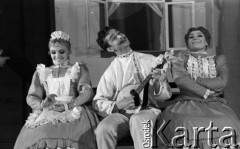 1971, Warszawa, Polska.
Tancerka Choreograficznego Koncertowego Zespołu ZSRR Igora Moisiejewa w Pałacu Kultury i Nauki.
Fot. Romuald Broniarek, zbiory Ośrodka KARTA