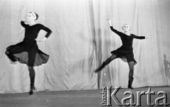 1971, Warszawa, Polska.
Tancerka Choreograficznego Koncertowego Zespołu ZSRR Igora Moisiejewa w Pałacu Kultury i Nauki.
Fot. Romuald Broniarek, zbiory Ośrodka KARTA