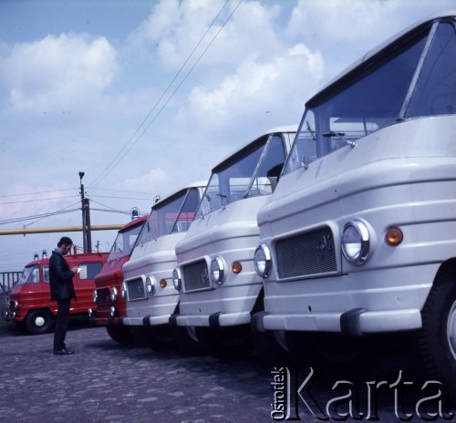 1971, Lublin, Polska.
Fabryka Samochodów Ciężarowych.
Fot. Romuald Broniarek, zbiory Ośrodka KARTA