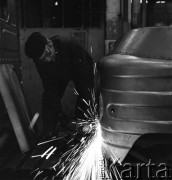 1971, Lublin, Polska.
Fabryka Samochodów Ciężarowych.
Fot. Romuald Broniarek, zbiory Ośrodka KARTA