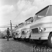 1971, Lublin, Polska.
Fabryka Samochodów Ciężarowych.
Fot. Romuald Broniarek, zbiory Ośrodka KARTA