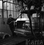 1971, Lublin, Polska.
Fabryka Samochodów Ciężarowych.
Fot. Romuald Broniarek, zbiory Ośrodka KARTA