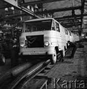 1971, Lublin, Polska.
Fabryka Samochodów Ciężarowych.
Fot. Romuald Broniarek, zbiory Ośrodka KARTA