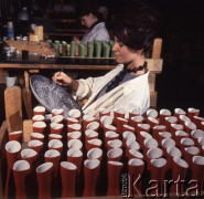 1971, Ćmielów, Polska.
Fabryka Porcelany i Wyrobów Ceramicznych.
Fot. Romuald Broniarek, zbiory Ośrodka KARTA