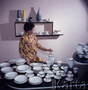 1971, Ćmielów, Polska.
Fabryka Porcelany i Wyrobów Ceramicznych.
Fot. Romuald Broniarek, zbiory Ośrodka KARTA