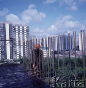 1971, Warszawa, Polska.
Służewiec.
Fot. Romuald Broniarek, zbiory Ośrodka KARTA