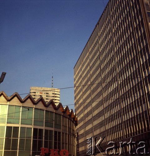 1971, Warszawa, Polska.
Rotunda PKO.
Fot. Romuald Broniarek, zbiory Ośrodka KARTA