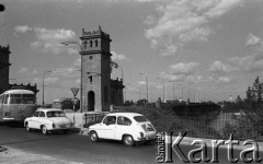 1971, Warszawa, Polska.
Most Poniatowskiego.
Fot. Romuald Broniarek, zbiory Ośrodka KARTA