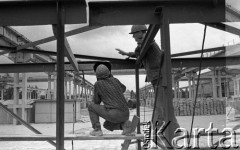 1971, Warszawa, Polska.
Służewiec.
Fot. Romuald Broniarek, zbiory Ośrodka KARTA