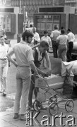 1971, Warszawa, Polska.
Ulica Widok.
Fot. Romuald Broniarek, zbiory Ośrodka KARTA