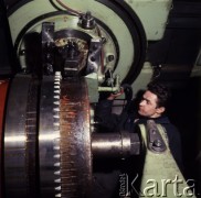 1971, Stalowa Wola, Polska.
Huta Stalowa Wola.
Fot. Romuald Broniarek, zbiory Ośrodka KARTA