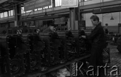 1971, Stalowa Wola, Polska.
Huta Stalowa Wola.
Fot. Romuald Broniarek, zbiory Ośrodka KARTA