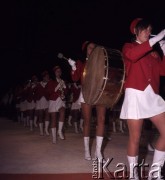 22.07.1971, Katowice, Polska.
Zlot Młodzieży Polskiej w Wojewódzkiej Hali Widowiskowo-Sportowej.
Fot. Romuald Broniarek, zbiory Ośrodka KARTA