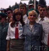22.07.1971, Katowice, Polska.
Zlot Młodzieży Polskiej.
Fot. Romuald Broniarek, zbiory Ośrodka KARTA