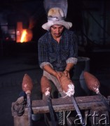 1971, Głogów, Polska.
Huta Miedzi 