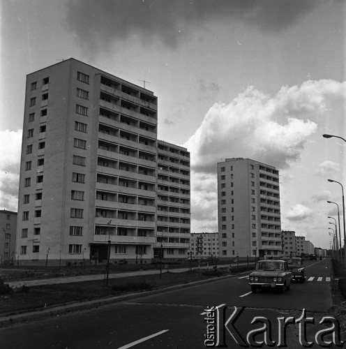 1971, Bydgoszcz, Polska.
Osiedle.
Fot. Romuald Broniarek, zbiory Ośrodka KARTA