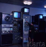 1971, Polska.
Telewizja.
Fot. Romuald Broniarek, zbiory Ośrodka KARTA