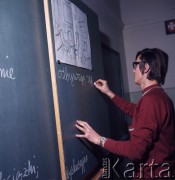 1971, Frankfurt nad Odrą, NRD.
Szkoła z wykładowym językiem polskim.
Fot. Romuald Broniarek, zbiory Ośrodka KARTA