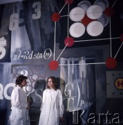 1972, Wrocław, Polska.
Instytut Niskich Temperatur i Badań Strukturalnych PAN.
Fot. Romuald Broniarek, zbiory Ośrodka KARTA