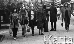 1972, Warszawa, Polska.
Kampus Główny Uniwersytetu Warszawskiego na Krakowskim Przedmieściu. 
Fot. Romuald Broniarek, zbiory Ośrodka KARTA