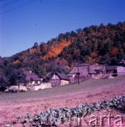 1972, Kazimierz Dolny, Polska.
Drewniane domy.
Fot. Romuald Broniarek, zbiory Ośrodka KARTA