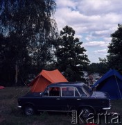 1972, Soczewka koło Płocka, Polska.
Obóz studencki nad Jeziorem Soczewka.
Fot. Romuald Broniarek, zbiory Ośrodka KARTA