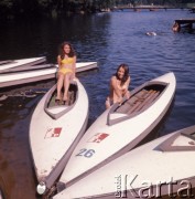 1972, Soczewka koło Płocka, Polska.
Obóz studencki nad Jeziorem Soczewka.
Fot. Romuald Broniarek, zbiory Ośrodka KARTA
