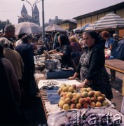 1972, Budapeszt, Węgry.
Targ.
Fot. Romuald Broniarek, zbiory Ośrodka KARTA
