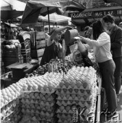 1972, Budapeszt, Węgry.
Targ.
Fot. Romuald Broniarek, zbiory Ośrodka KARTA