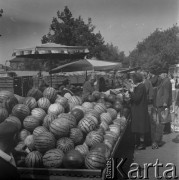 1972, Budapeszt, Węgry.
Targ.
Fot. Romuald Broniarek, zbiory Ośrodka KARTA
