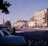 1972, Białystok, Polska.
Rynek Kościuszki. W tle po lewej widoczny Ratusz.
Fot. Romuald Broniarek, zbiory Ośrodka KARTA