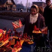 1972, Nowy Targ, Polska.
Jarmark.
Fot. Romuald Broniarek, zbiory Ośrodka KARTA