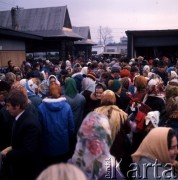 1972, Nowy Targ, Polska.
Jarmark.
Fot. Romuald Broniarek, zbiory Ośrodka KARTA