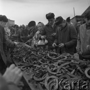 1972, Nowy Targ, Polska.
Jarmark.
Fot. Romuald Broniarek, zbiory Ośrodka KARTA