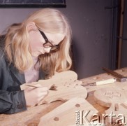 1972, Zakopane, Polska.
Państwowe Liceum Technik Plastycznych. 
Fot. Romuald Broniarek, zbiory Ośrodka KARTA