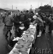 1972, Nowy Targ, Polska.
Jarmark.
Fot. Romuald Broniarek, zbiory Ośrodka KARTA