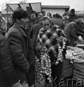 1972, Nowy Targ, Polska.
Jarmark.
Fot. Romuald Broniarek, zbiory Ośrodka KARTA