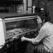 1973, Warszawa, Polska.
Drukarnia na ulicy Smolnej.
Fot. Romuald Broniarek, zbiory Ośrodka KARTA