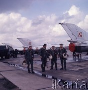 1973, Poznań, Polska.
62 Pułk Lotnictwa Myśliwskiego im. Powstańców Wielkopolskich.
Fot. Romuald Broniarek, zbiory Ośrodka KARTA