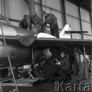 1973, Poznań, Polska.
62 Pułk Lotnictwa Myśliwskiego im. Powstańców Wielkopolskich.
Fot. Romuald Broniarek, zbiory Ośrodka KARTA