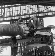 1973, Poznań, Polska.
62 Pułk Lotnictwa Myśliwskiego im. Powstańców Wielkopolskich.
Fot. Romuald Broniarek, zbiory Ośrodka KARTA