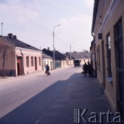 1973, Szydłowiec, Polska.
Ulica.
Fot. Romuald Broniarek, zbiory Ośrodka KARTA