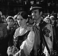 17.04.1973, Kraków, Nowa Huta, Polska.
Uroczyste odsłonięcie pomnika Włodzimierza Lenina w alei Róż.
Fot. Romuald Broniarek, zbiory Ośrodka KARTA