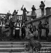 1973, Białystok, Polska.
Zespół cygański w Parku Branickich.
Fot. Romuald Broniarek, zbiory Ośrodka KARTA