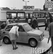 1973, Poznań, Polska.
Międzynarodowe Targi Poznańskie.
Fot. Romuald Broniarek, zbiory Ośrodka KARTA