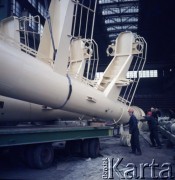 1973, Gdańsk, Polska.
Stocznia Gdańska im. Lenina.
Fot. Romuald Broniarek, zbiory Ośrodka KARTA