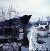 1973, Gdańsk, Polska.
Stocznia Gdańska im. Lenina.
Fot. Romuald Broniarek, zbiory Ośrodka KARTA