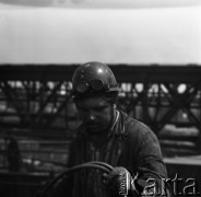 1973, Gdańsk, Polska.
Stocznia Gdańska im. Lenina.
Fot. Romuald Broniarek, zbiory Ośrodka KARTA