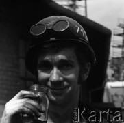 1973, Gdańsk, Polska.
Stocznia Gdańska im. Lenina.
Fot. Romuald Broniarek, zbiory Ośrodka KARTA